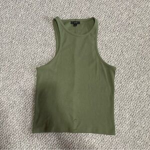 J Crew New Favorite Tank Top in Vintage Rib Size M